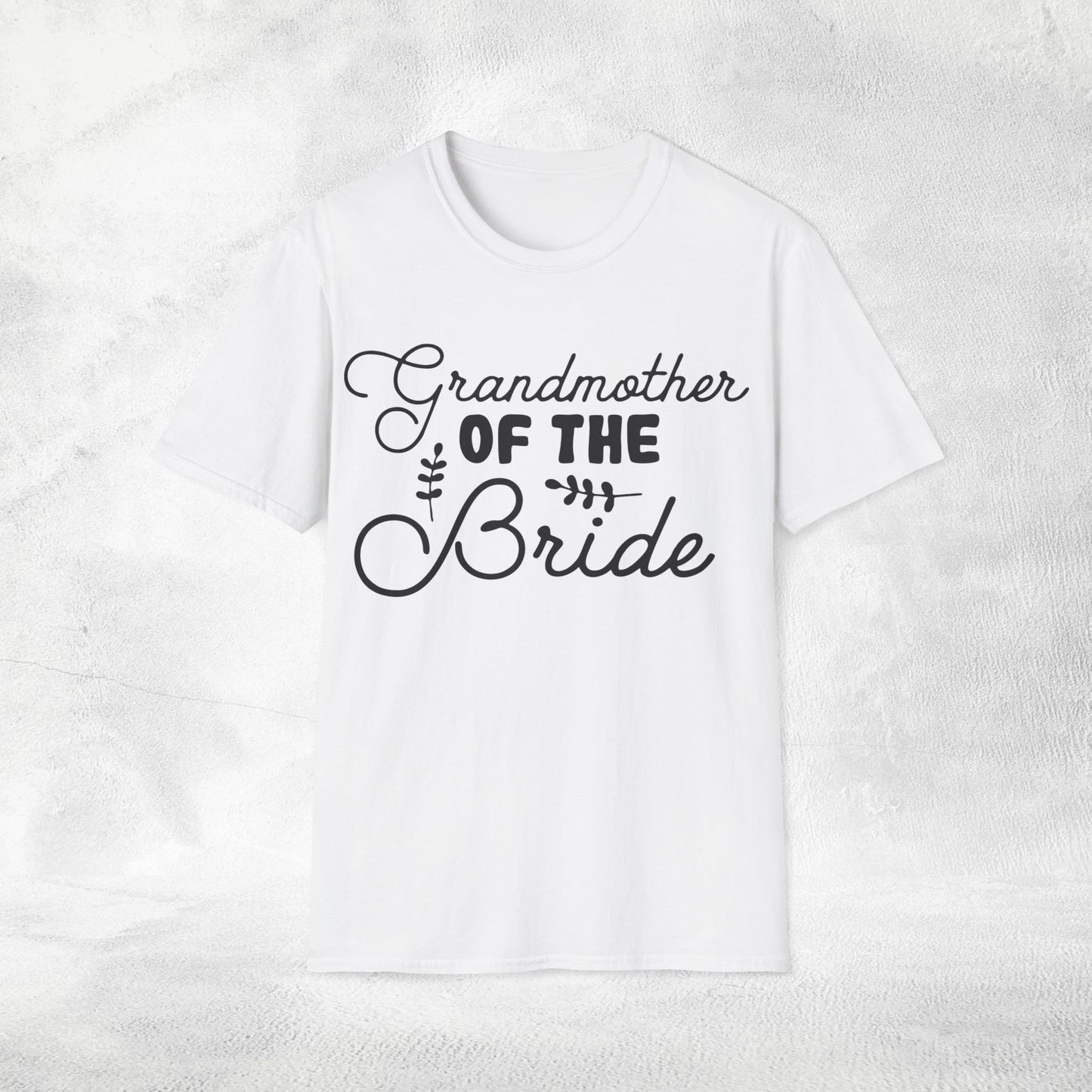 Women T-Shirt grandmother of the bride bachelorette party