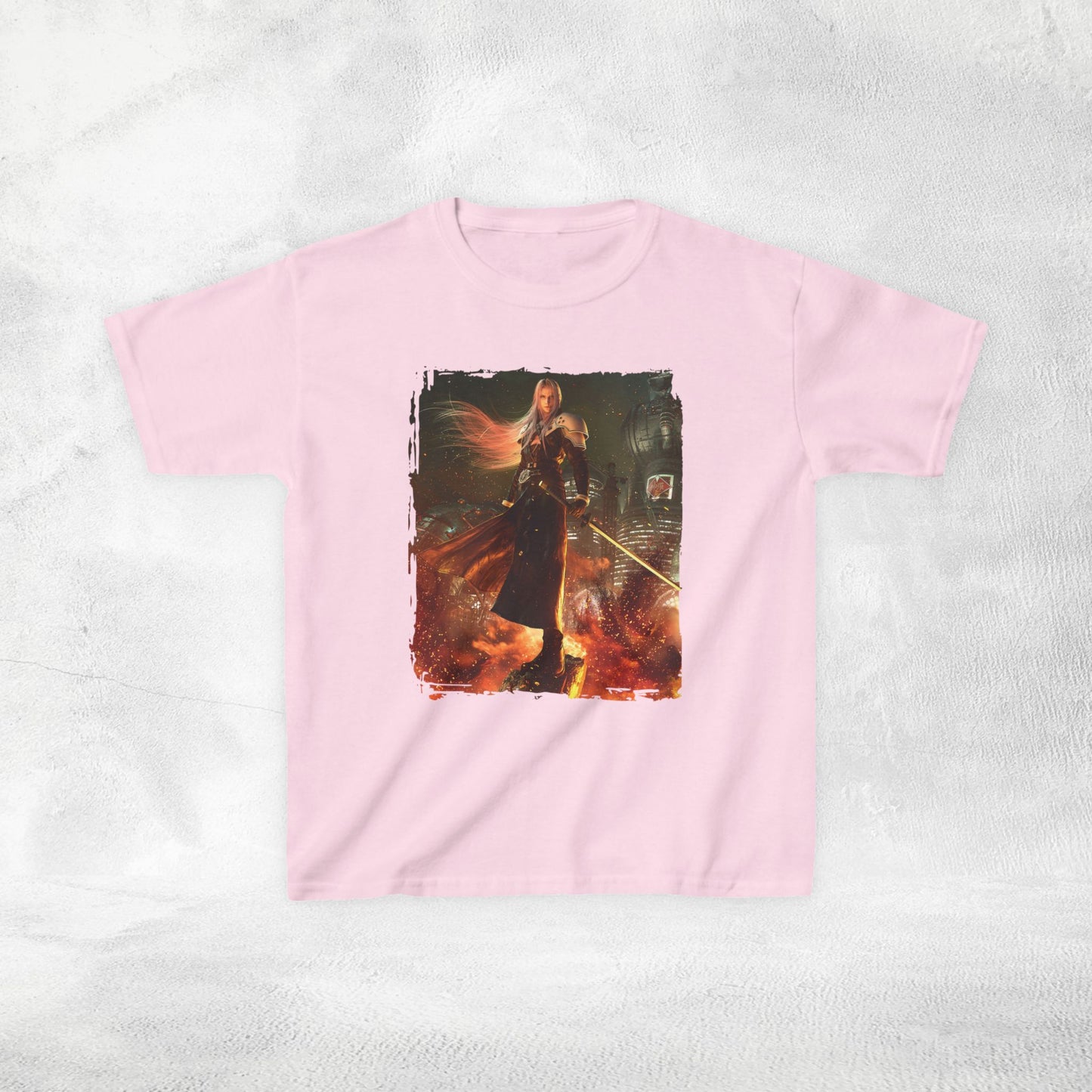 Kids gaming shirt Final Fantasy Sephiroth