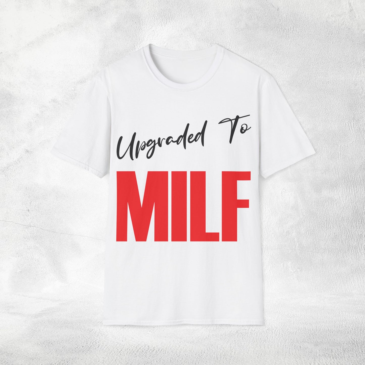 Womens Wifey T-shirt Upgraded to MILF