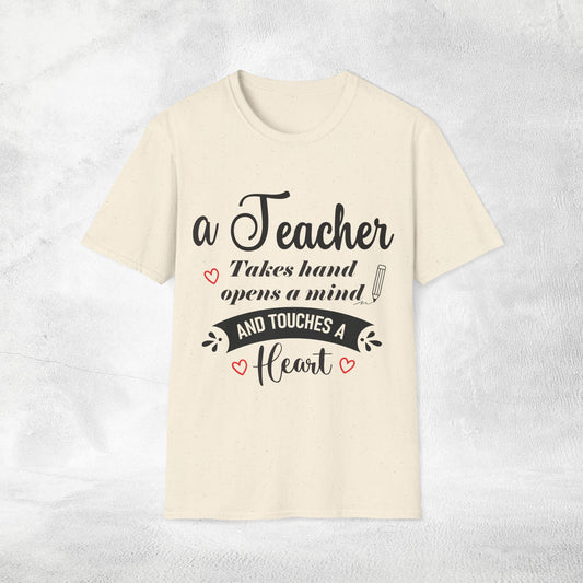 teacher shirt opens a mind