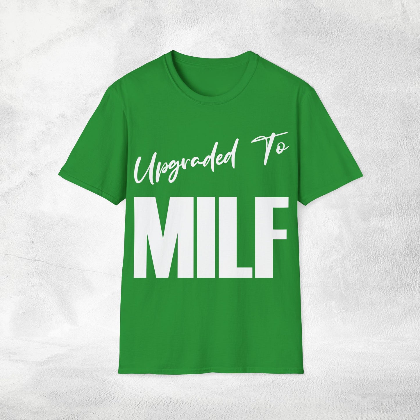 Womens Wifey T-shirt Upgraded to MILF