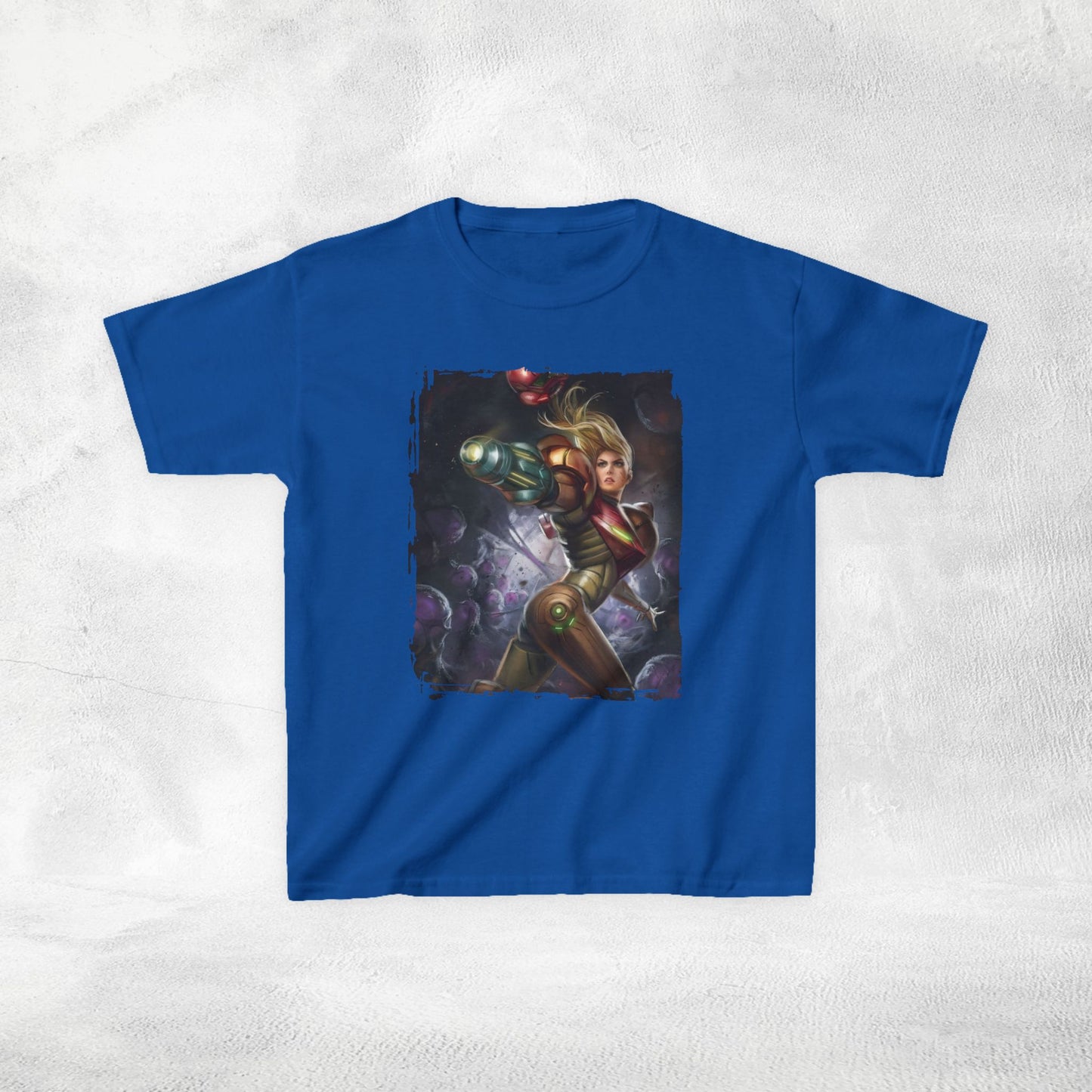 Kids  gaming shirt Samus Aran