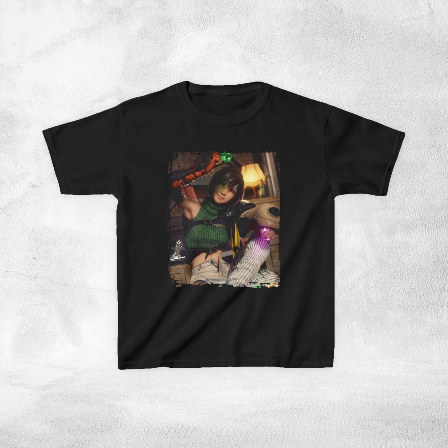 Kids gaming shirt Final Fantasy Yuffie Kisaragi