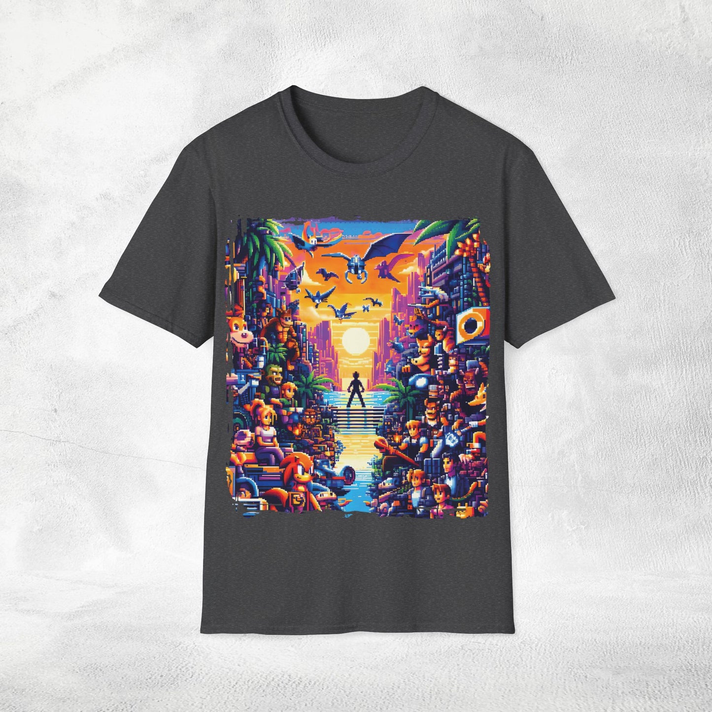 Unisex gaming shirt retro gaming