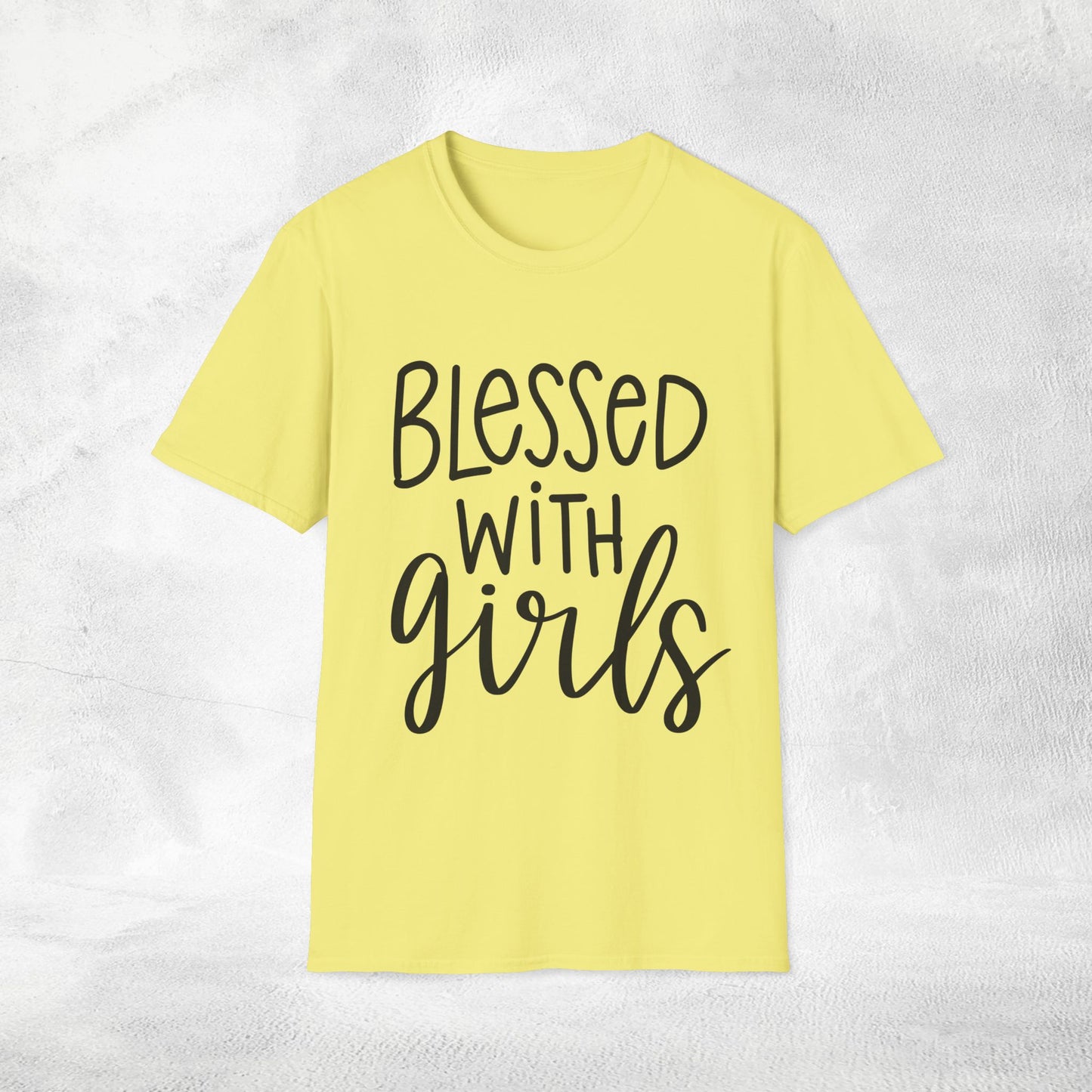 family shirt blessed with girls