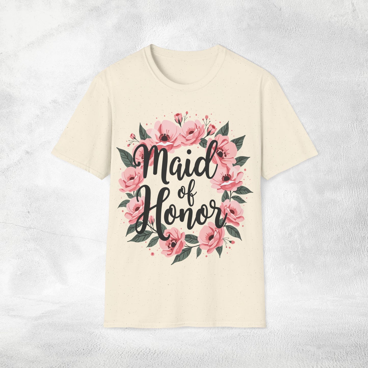 Women T-Shirt Maid of Honor bachelorette party