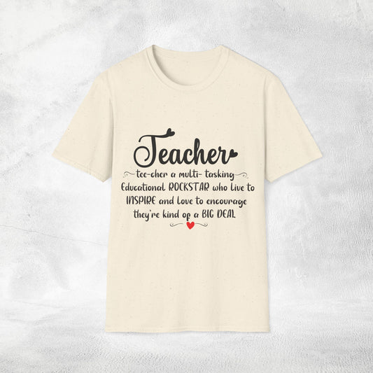 teacher shirt Rockstar