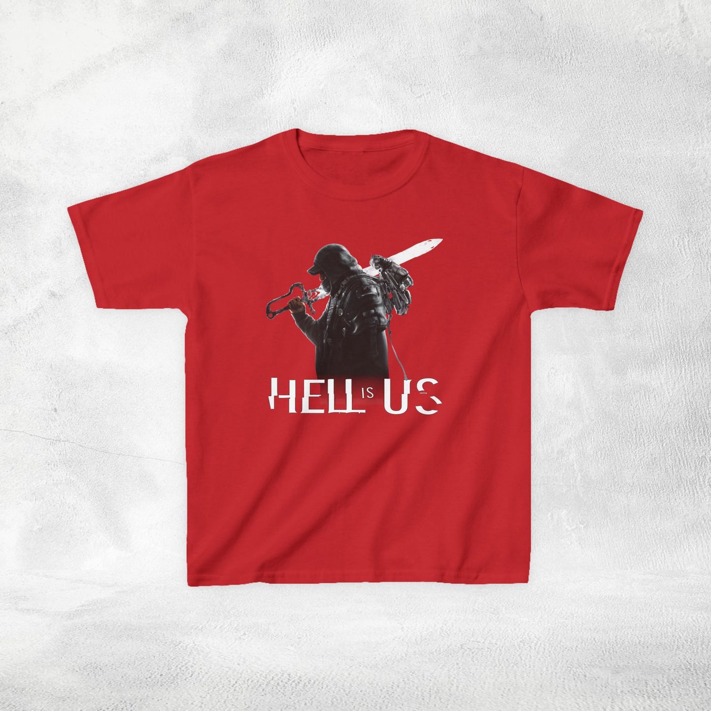 Kids  gaming shirt Hell is Us
