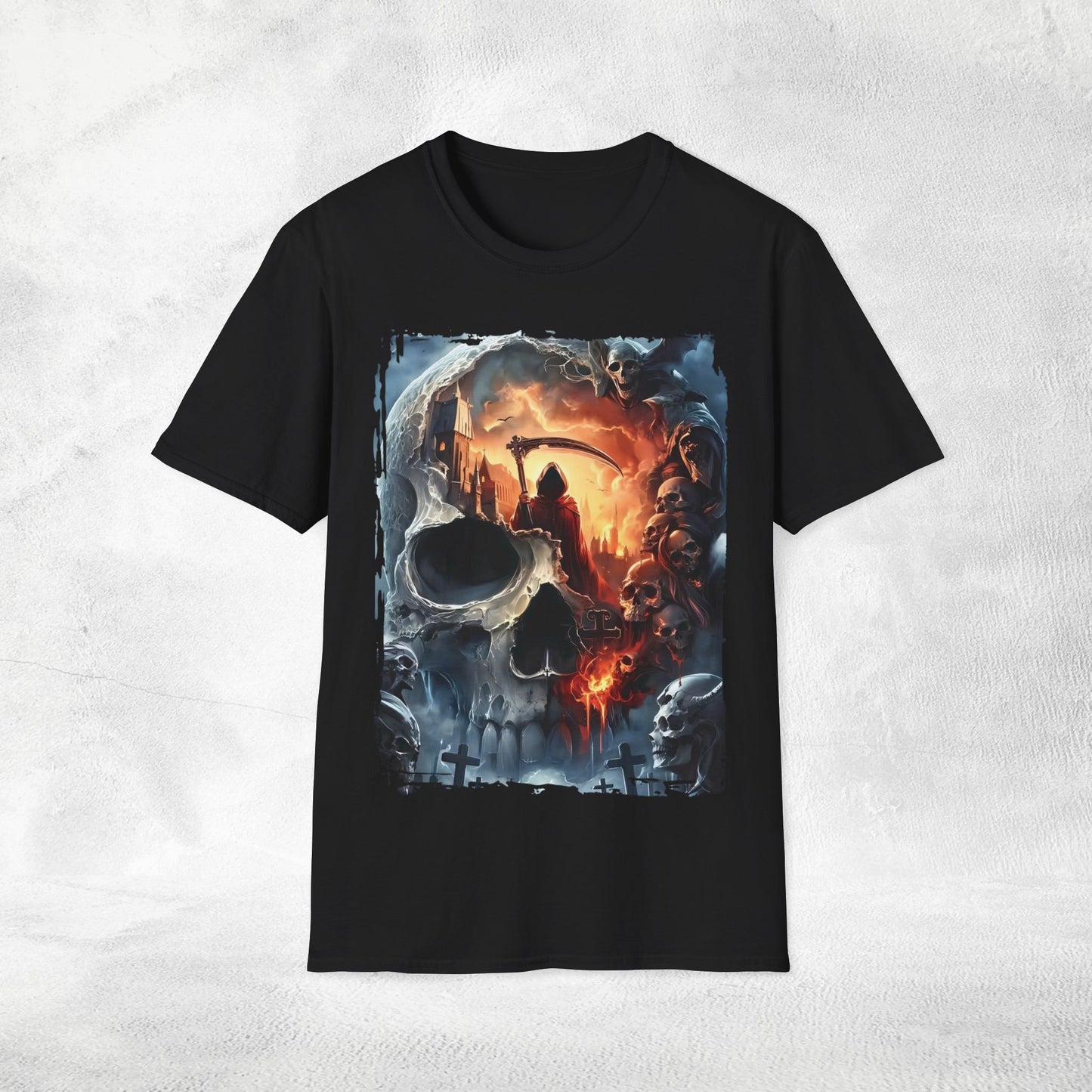 Unisex Skull and Bones shirt