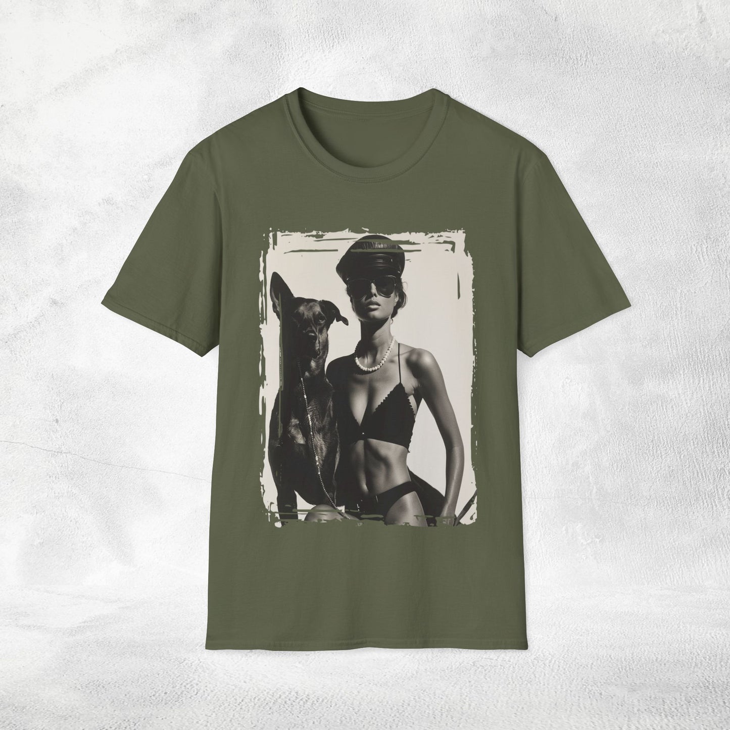 Mens T-Shirt Retro Girls