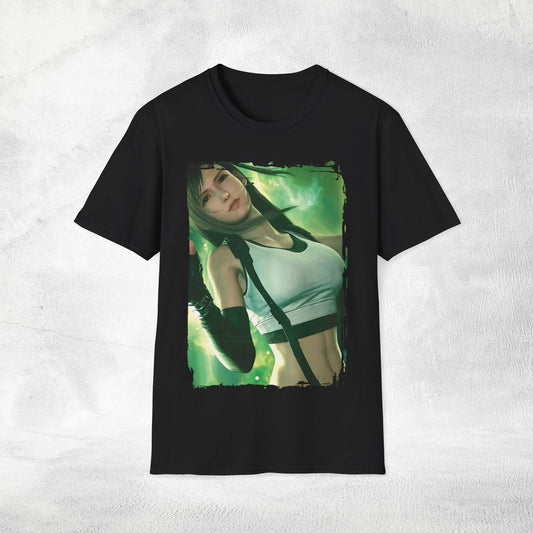 Unisex gaming shirt Final Fantasy Tifa Lockhart