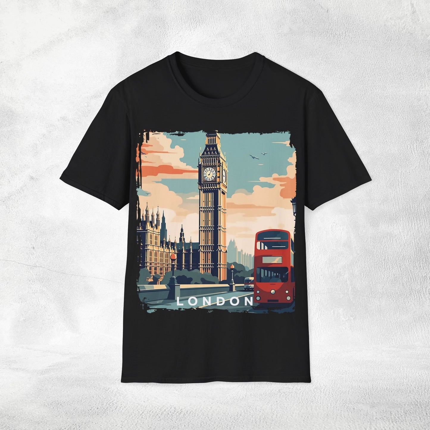 Women T-shirt London vacation tee