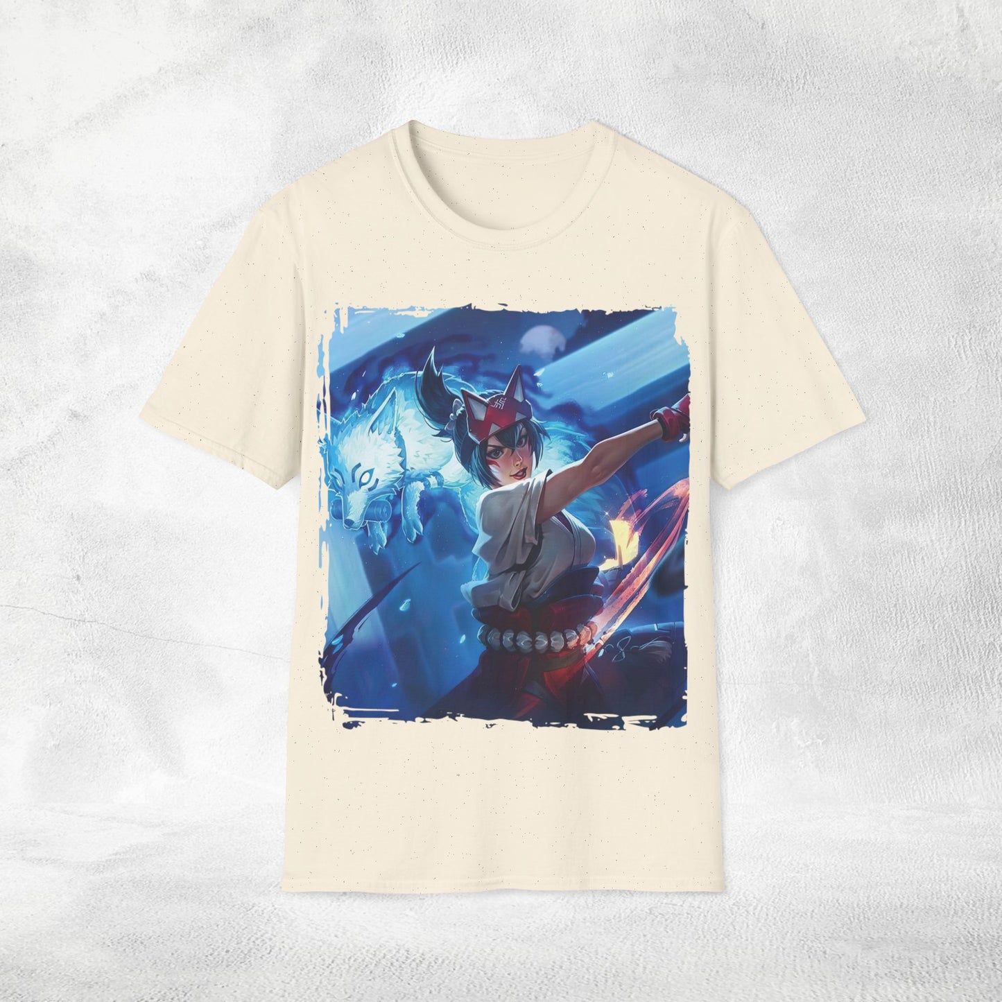 Unisex gaming shirt Overwatch Kiriko