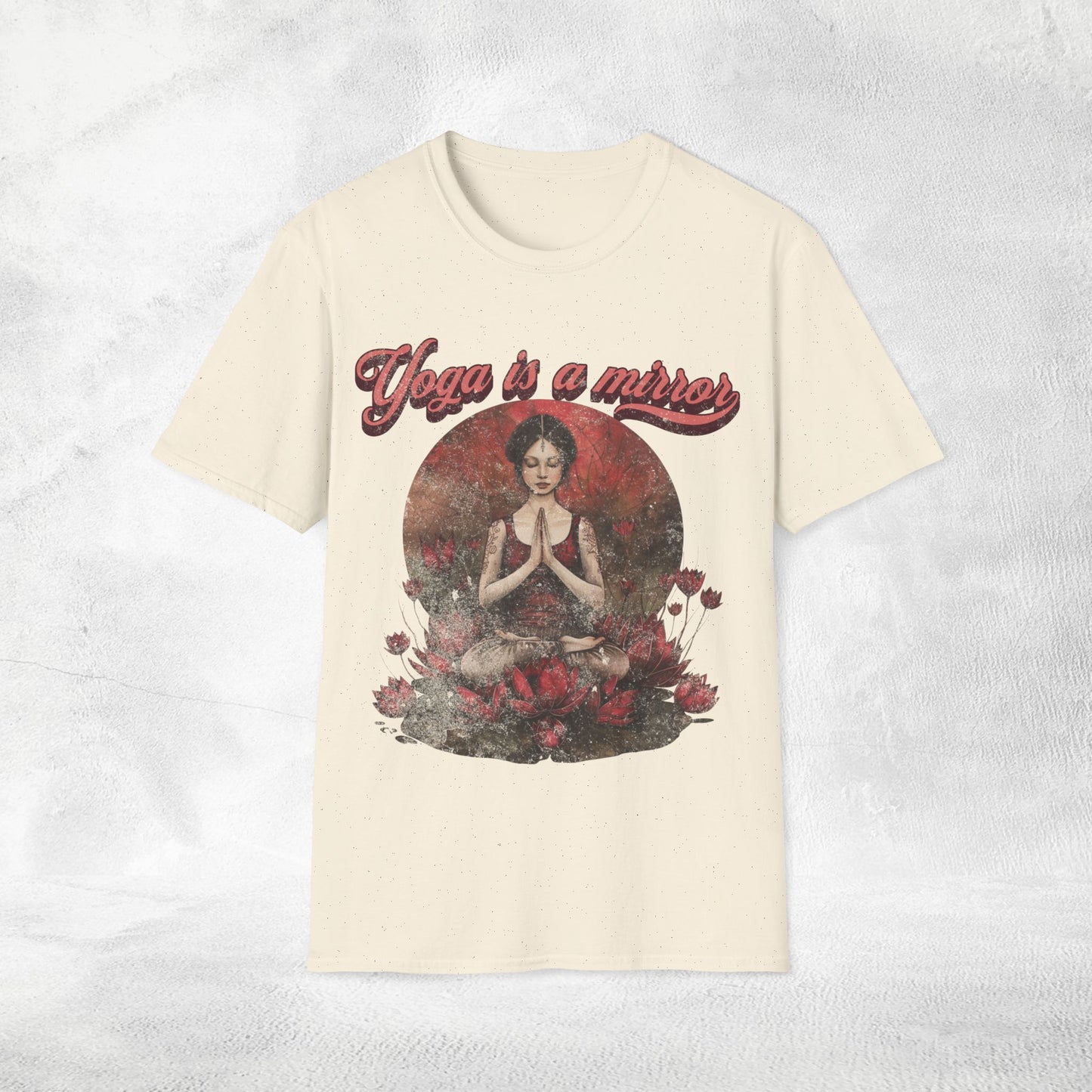 Women's yoga shirt Yoga is a mirror