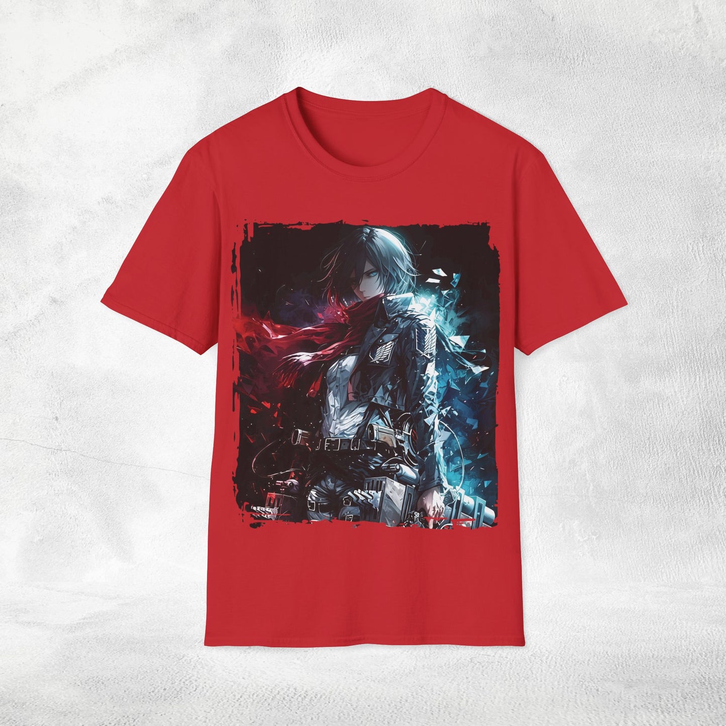 Unisex anime shirt Mikasa Ackerman