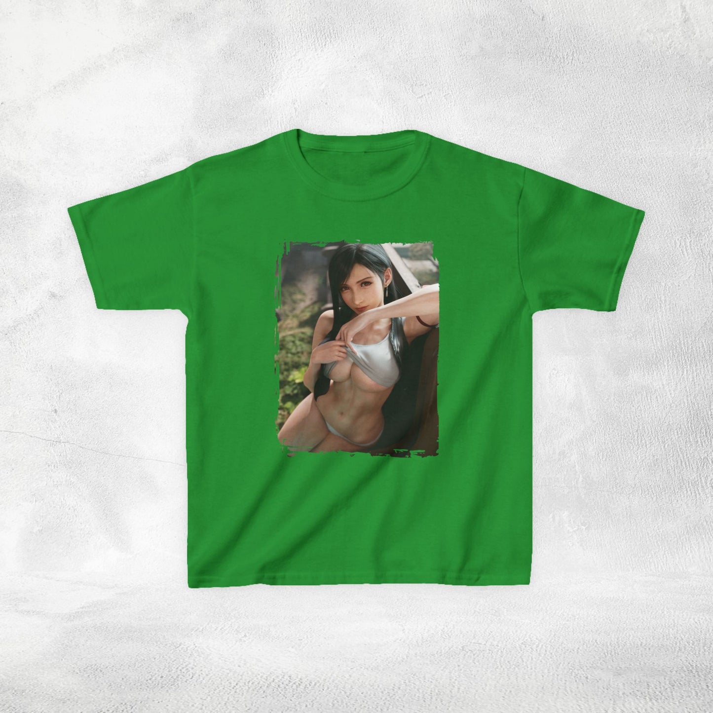 Kids gaming shirt Final Fantasy Tifa Lockhart