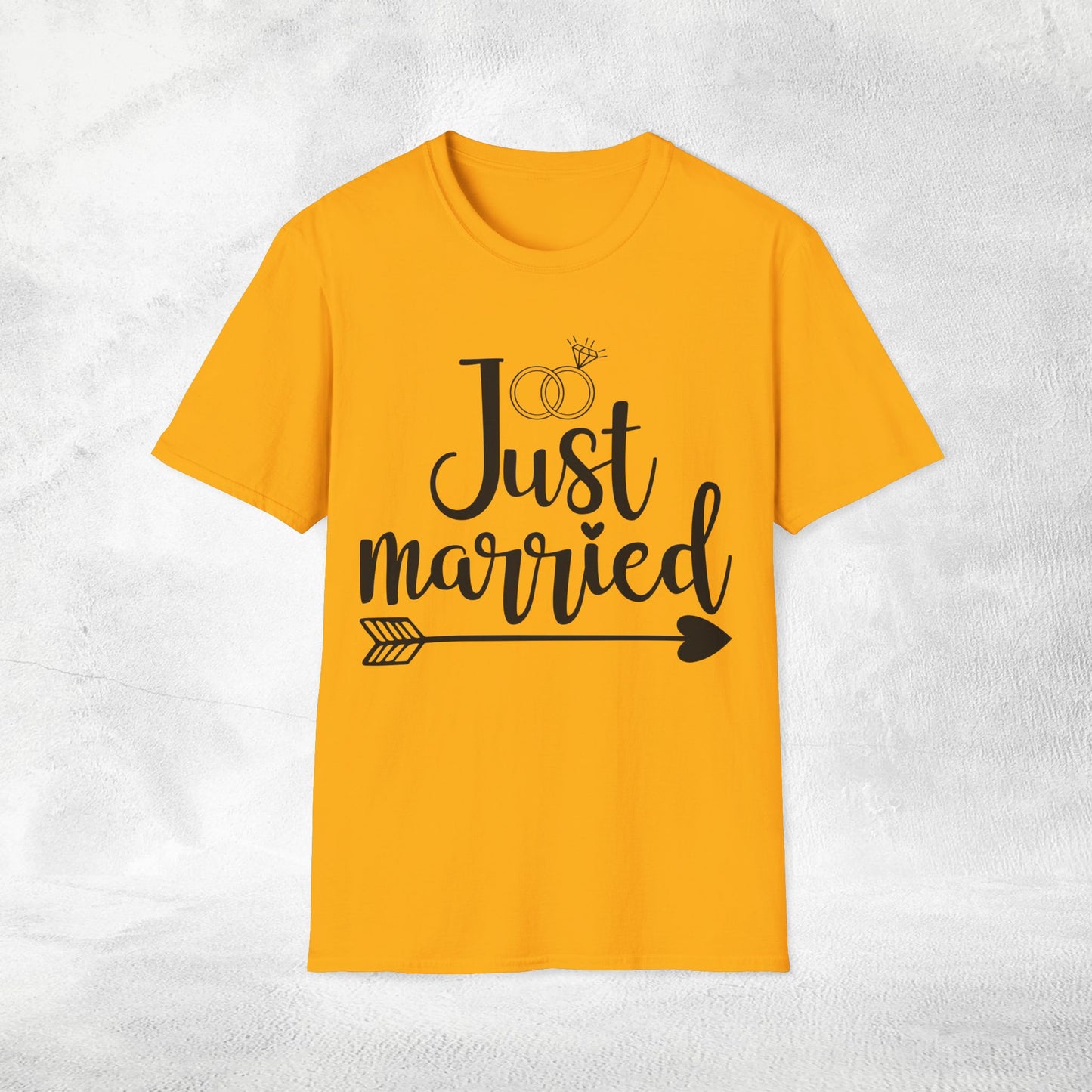 Women T-Shirt just married bachelorette party