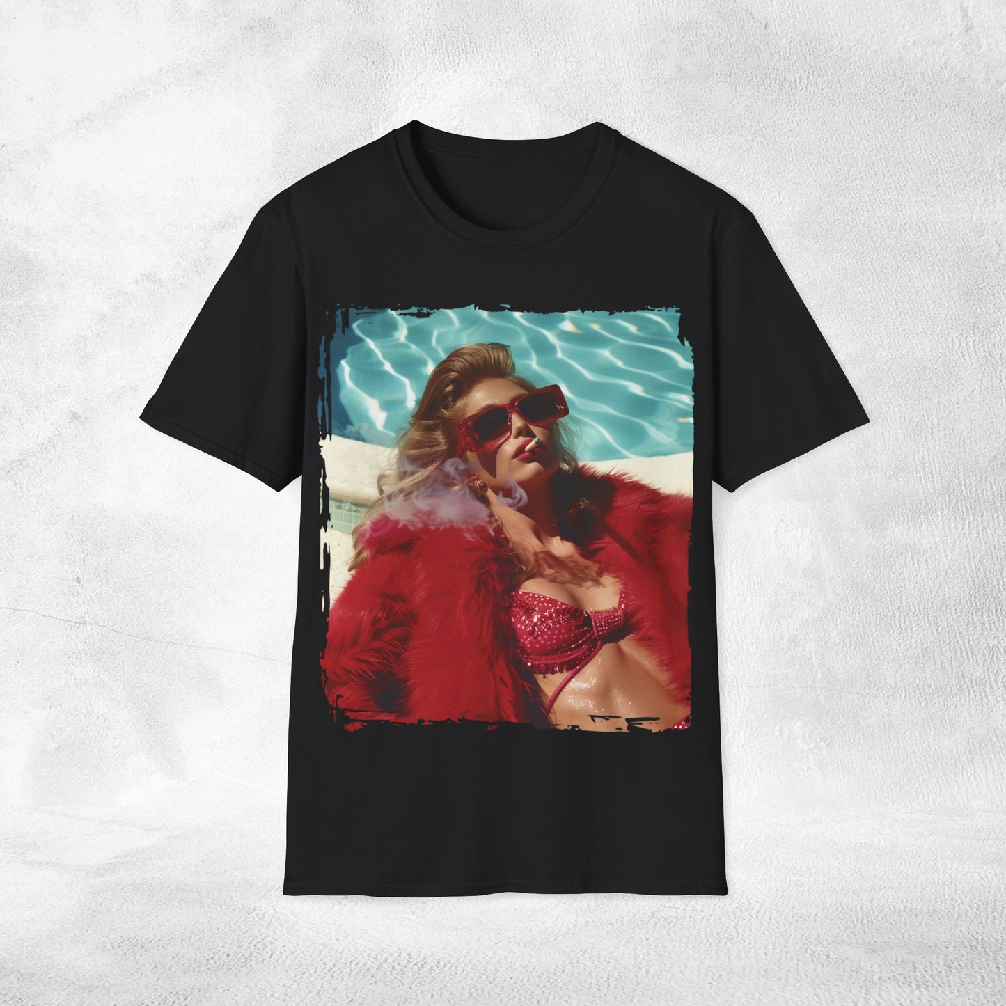 Mens T-Shirt Retro Girls