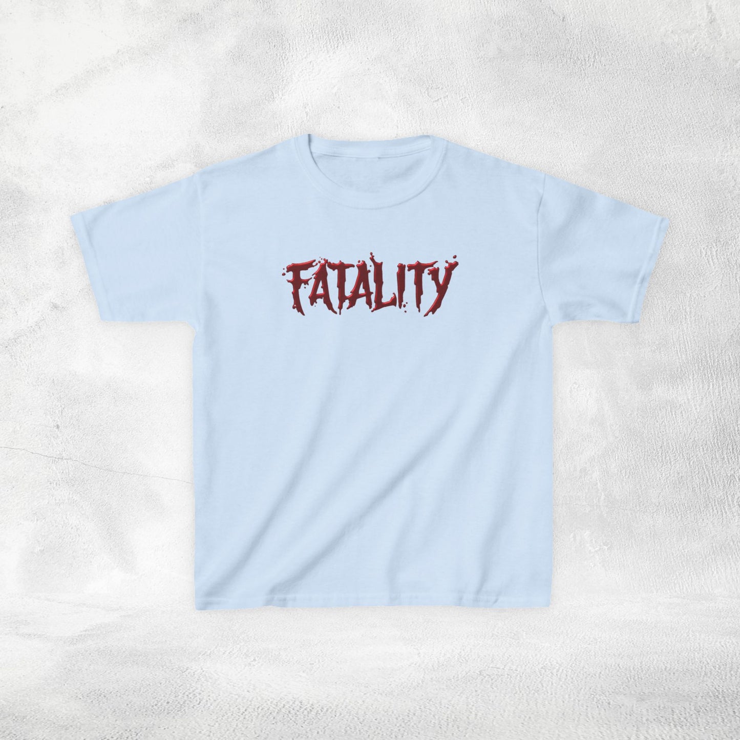 Kids  gaming shirt Mortal Kombat Fatality