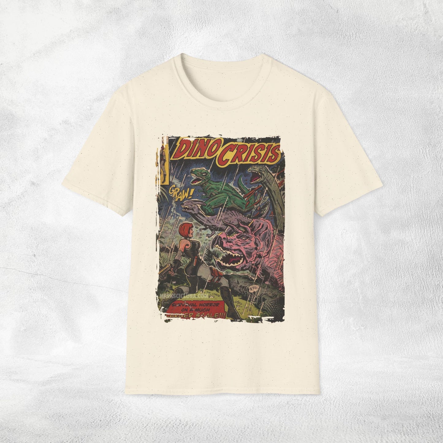 Unisex gaming shirt Dino Crisis