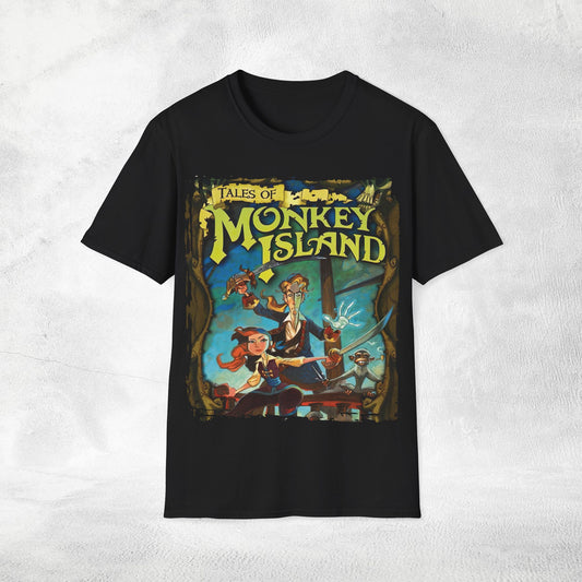 Unisex gaming shirt Monkey Island