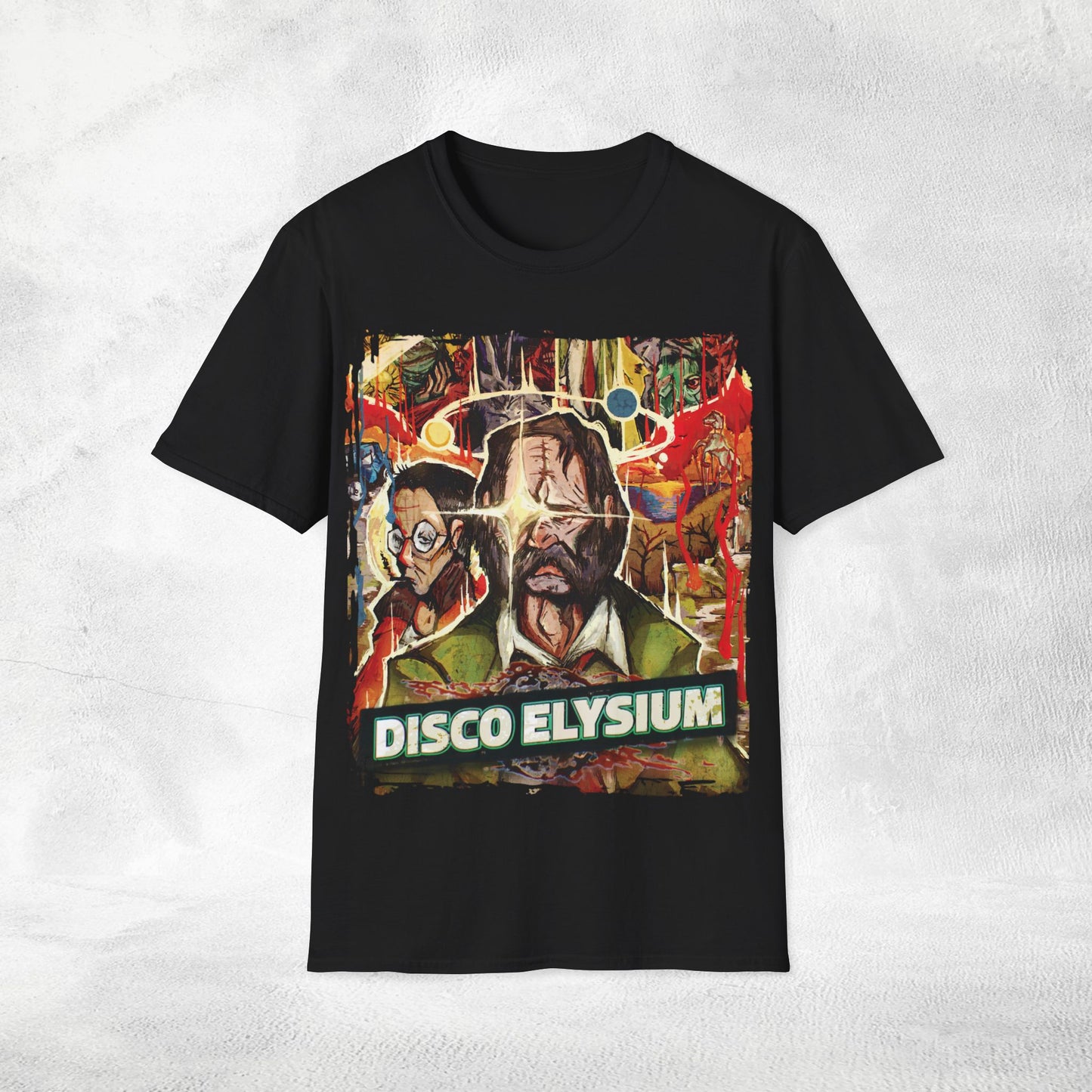 Unisex gaming shirt Disco Elysium