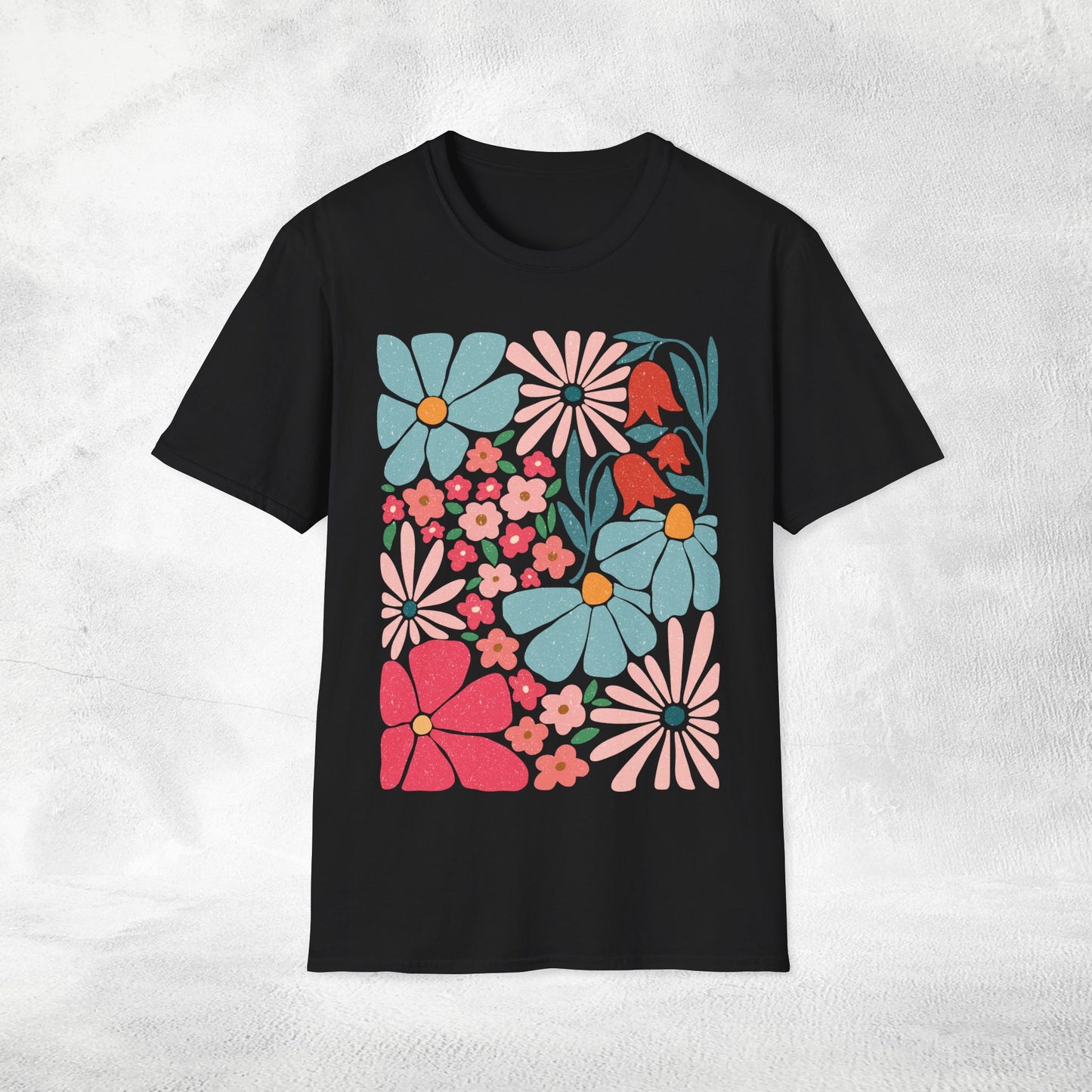 Womens shirt Dänische Blumen