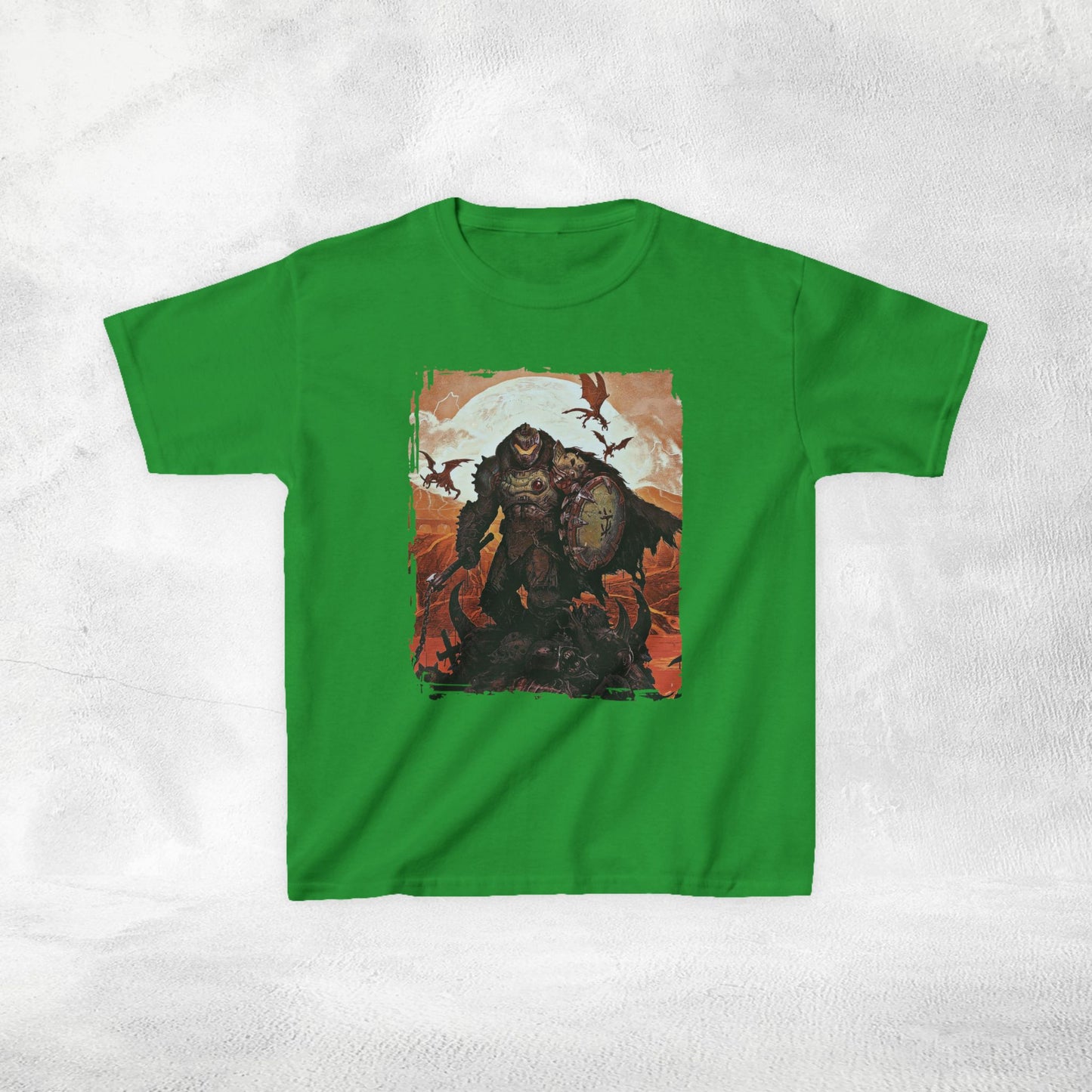 Kids  gaming shirt Doom the Dark Ages