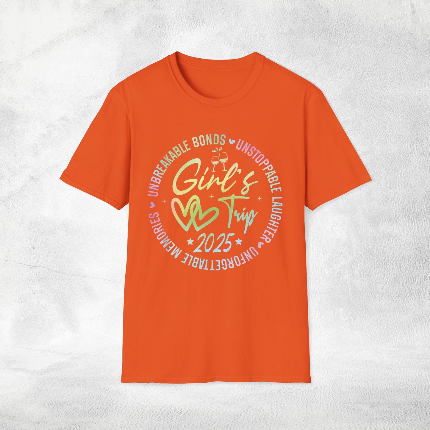 women shirt girls trip 2025