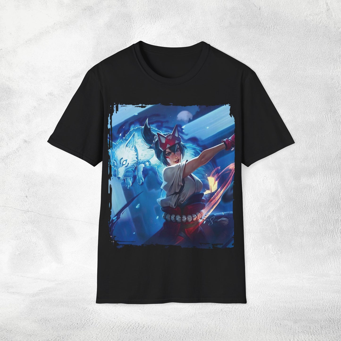 Unisex gaming shirt Overwatch Kiriko
