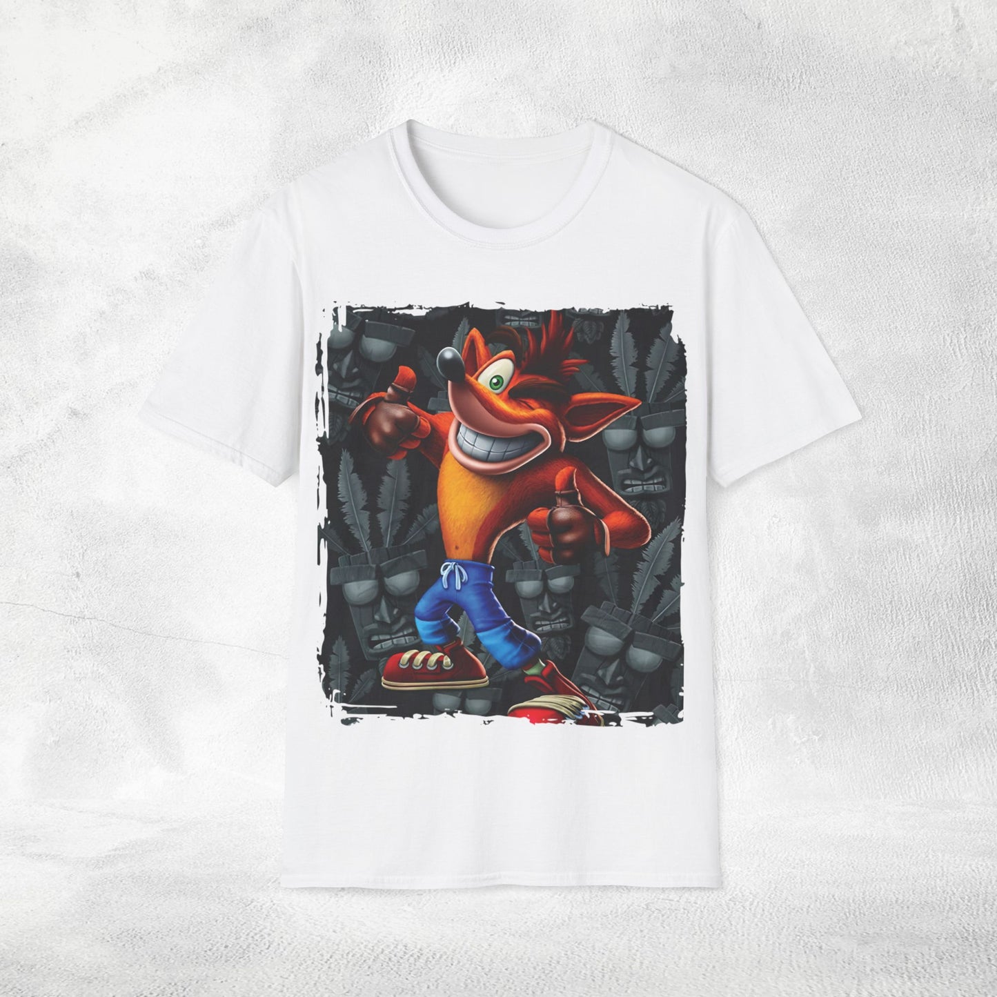 Unisex gaming shirt Crash Bandicoot