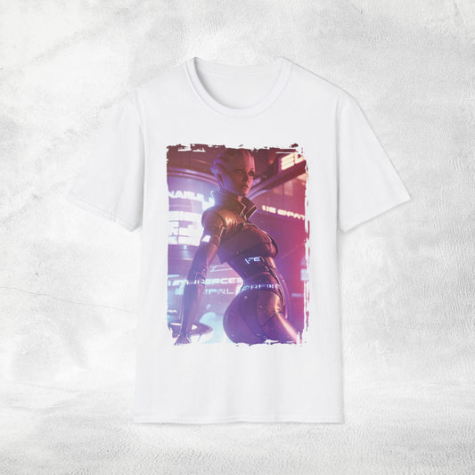 Unisex gaming shirt Mass Effect Liara T'Soni