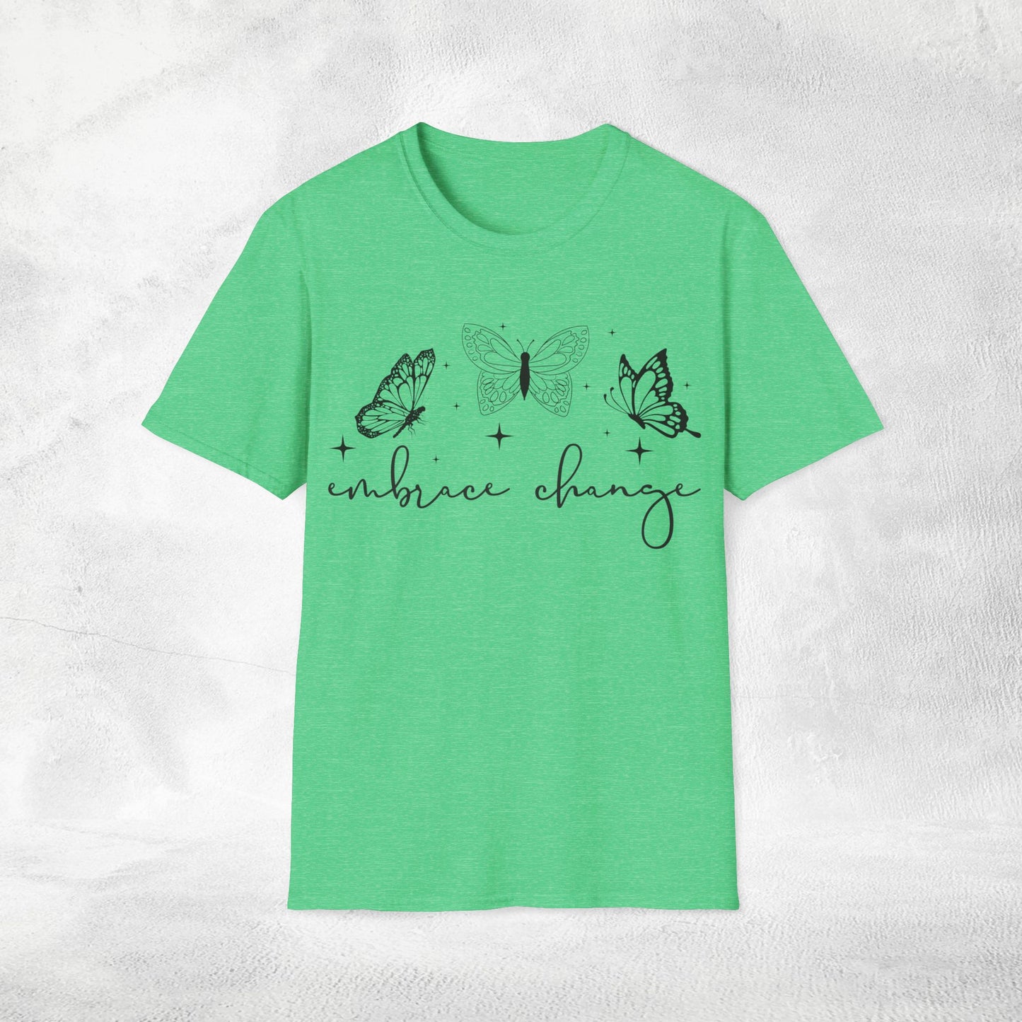 Women's Slogan T-shirt embrace change