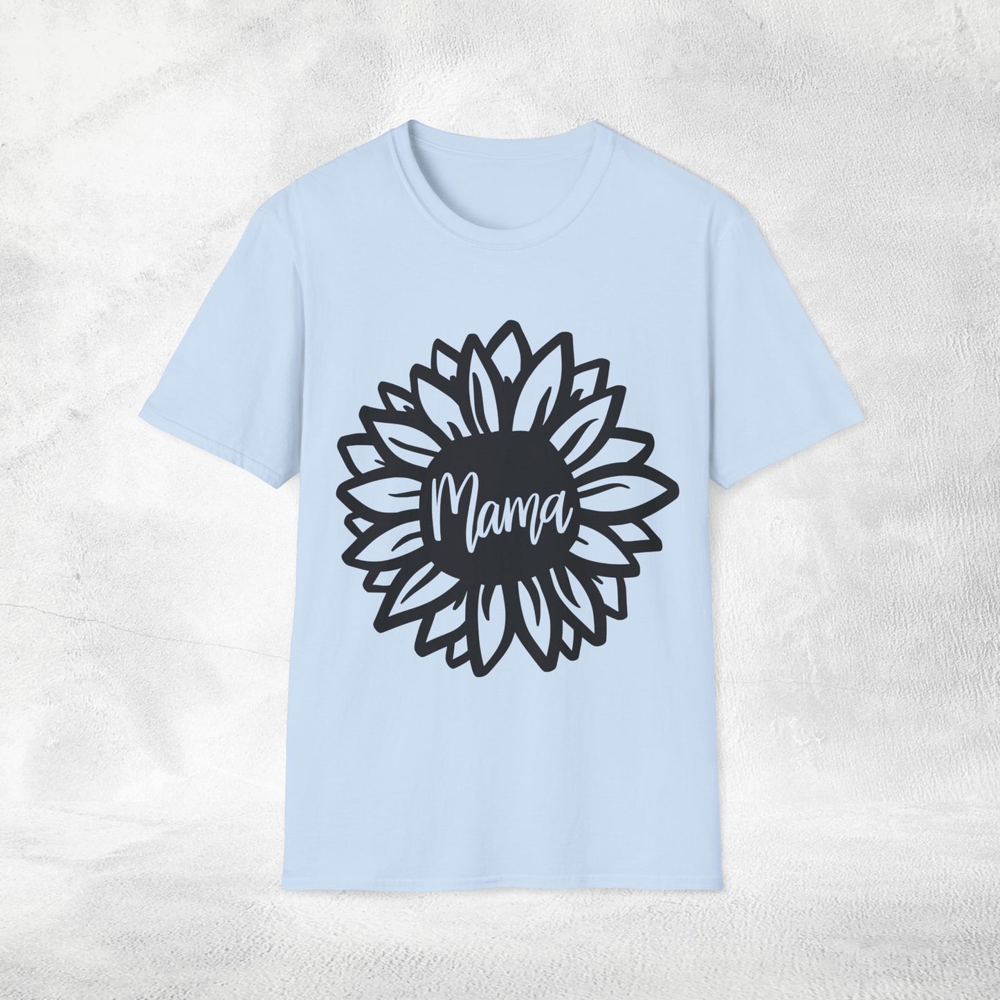 family shirt mama sunflower