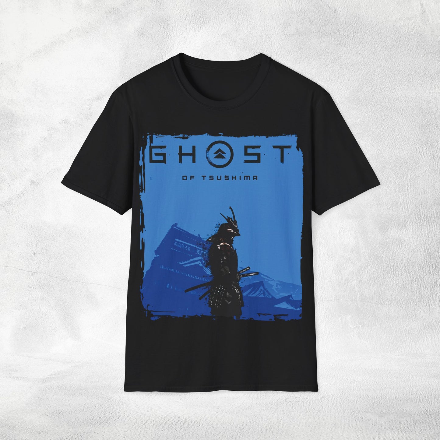 Unisex gaming shirt Ghost of Tsushima