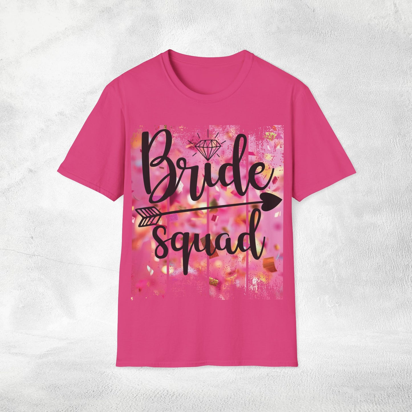 Women T-Shirt bride squad bachelorette party