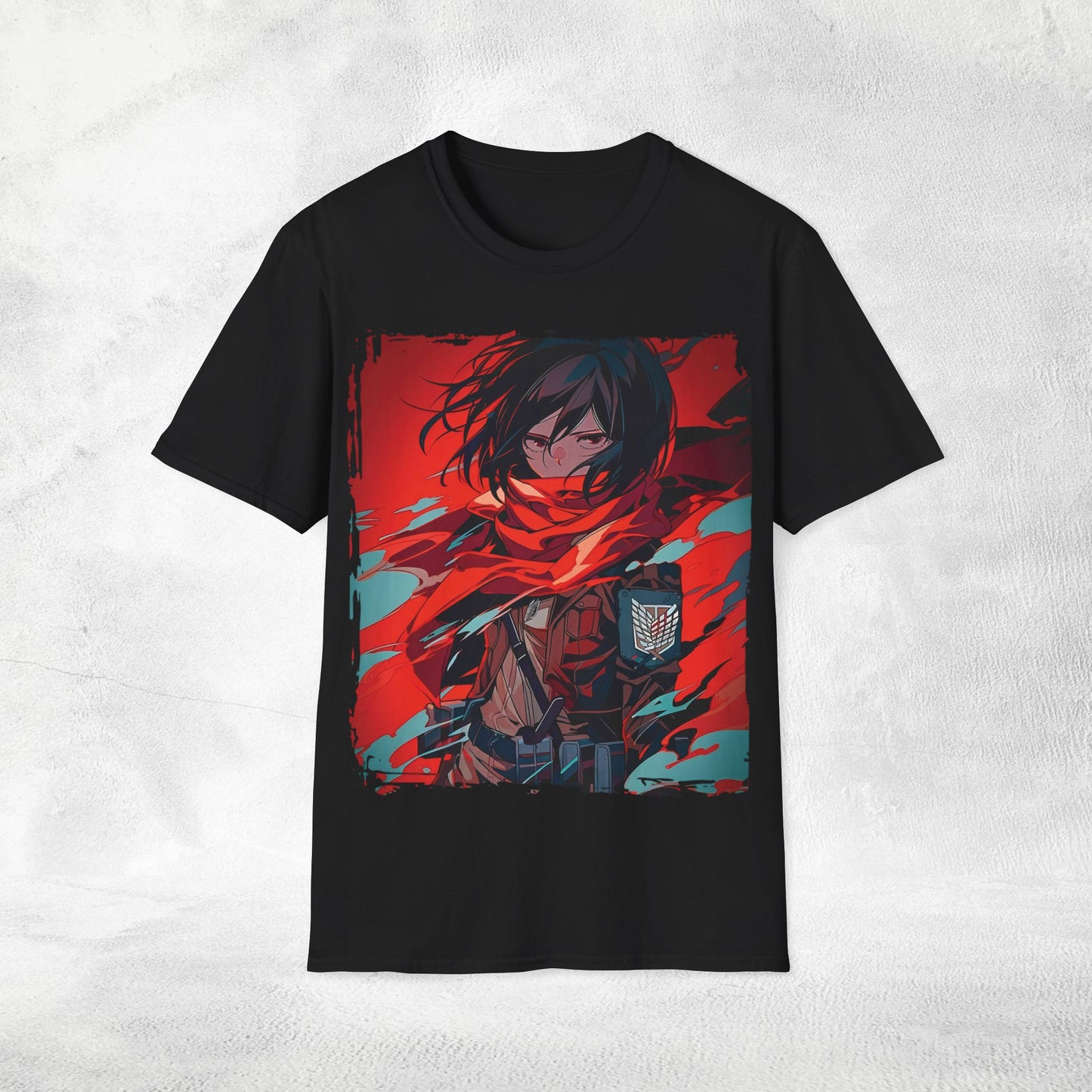Unisex anime shirt Mikasa Ackerman