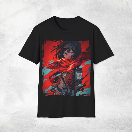 Unisex anime shirt Mikasa Ackerman