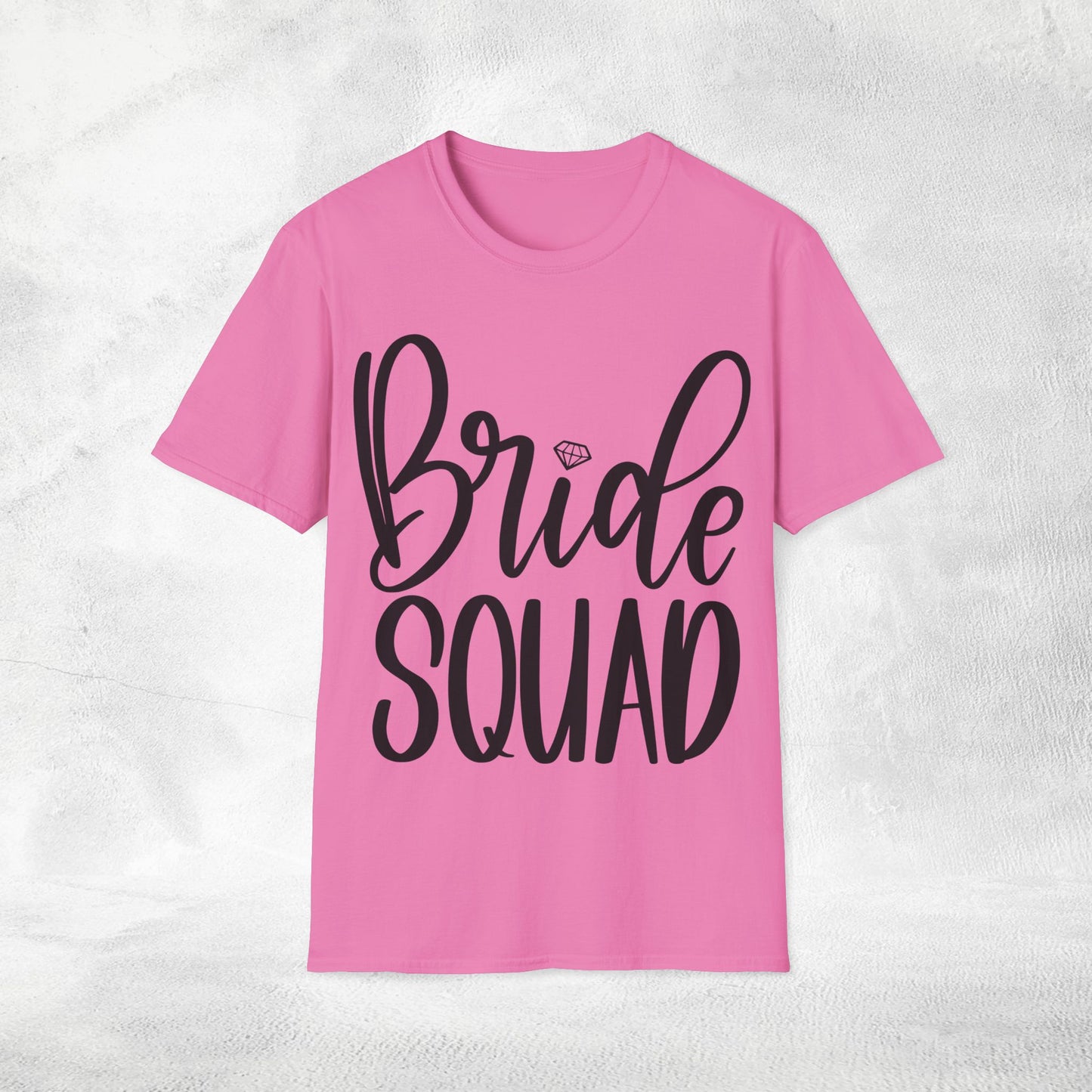 Women T-Shirt bride squad bachelorette party