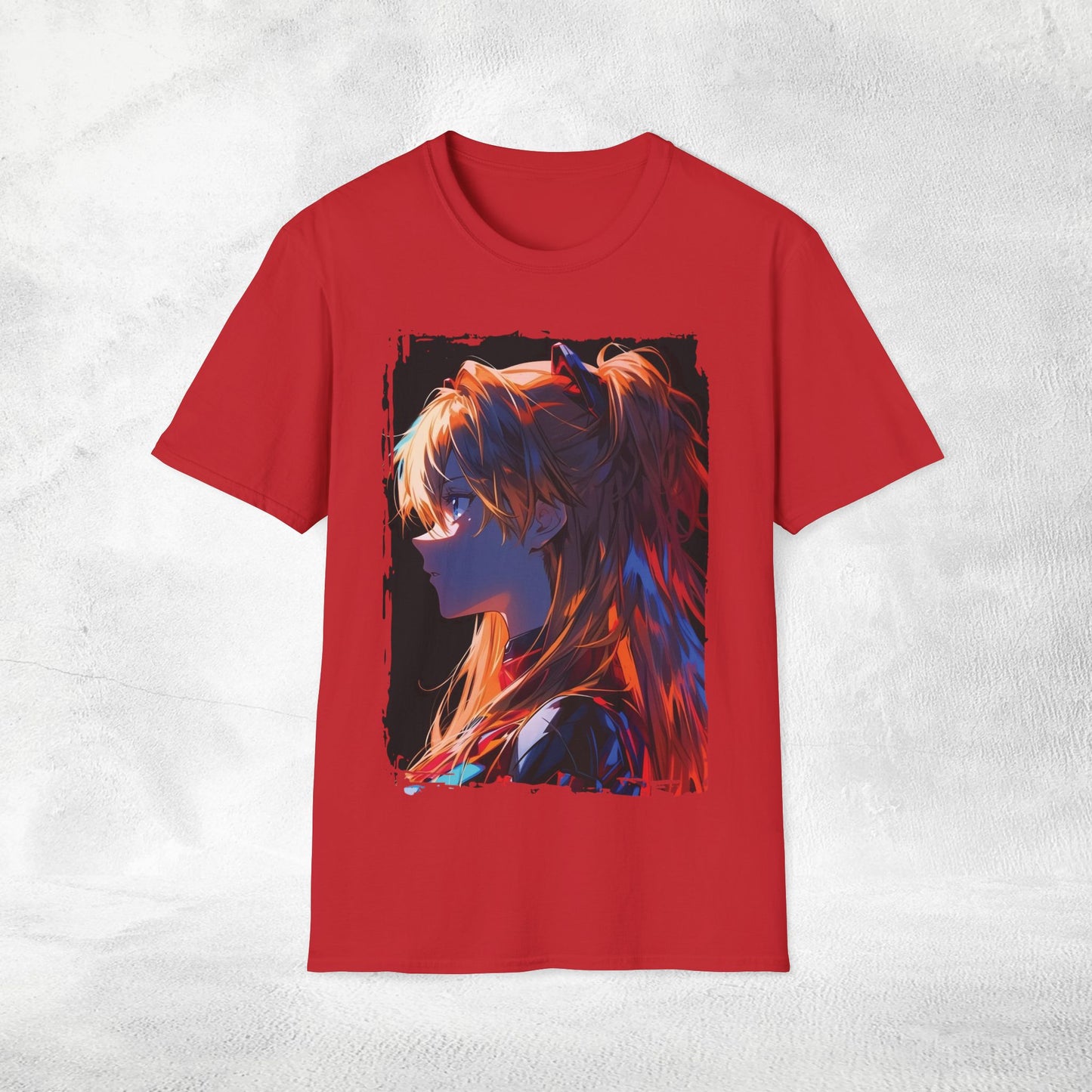 Unisex anime shirt Asuka Langley Soryu