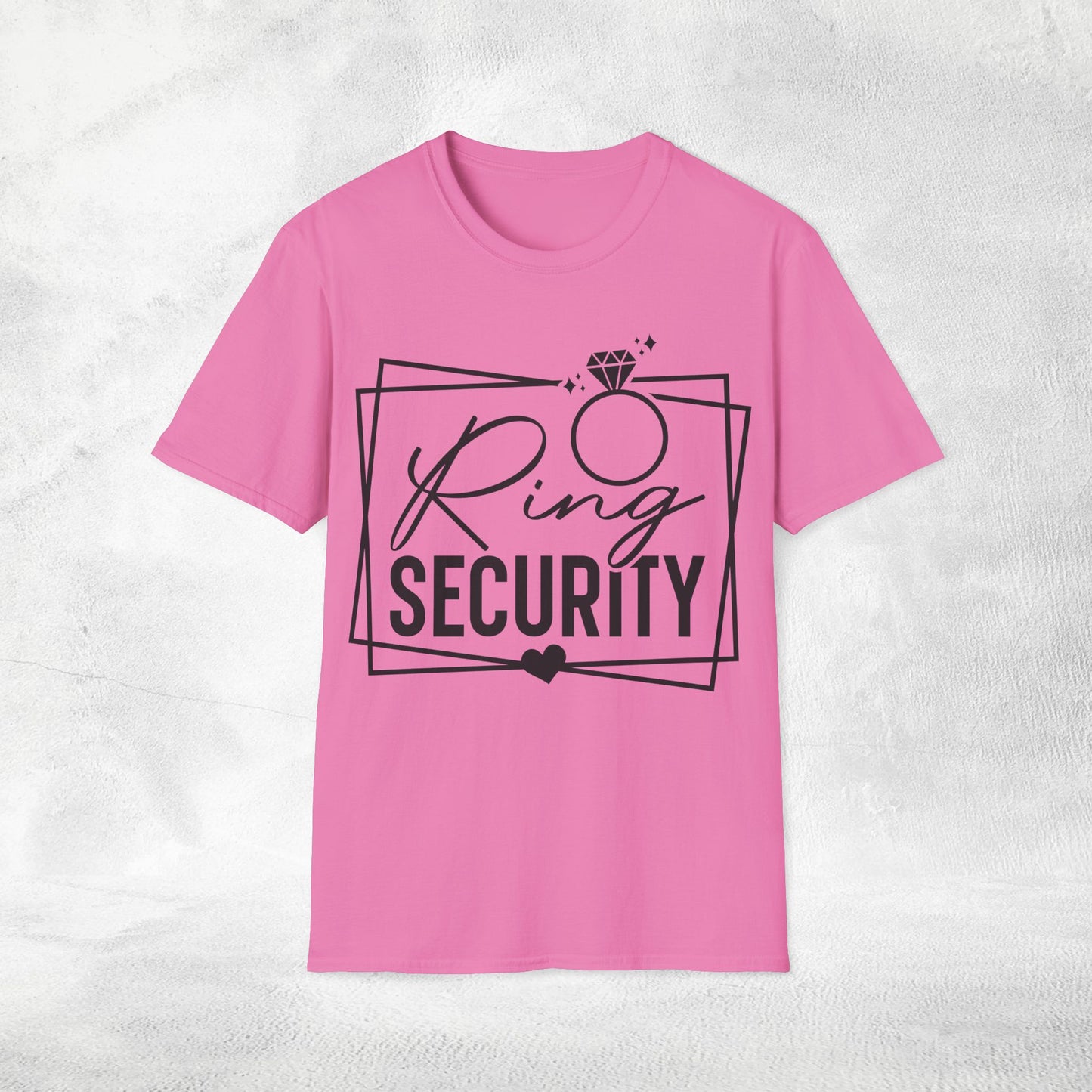 Womens T-Shirt ring security bachelorette party
