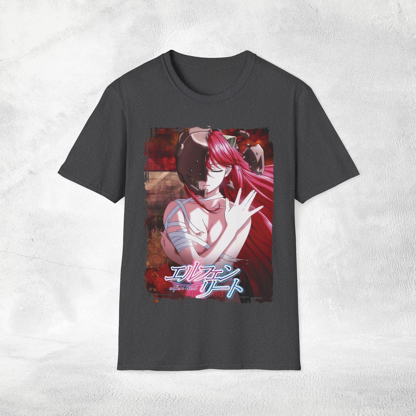 Unisex anime shirt Elfenlied / Elfen Lied