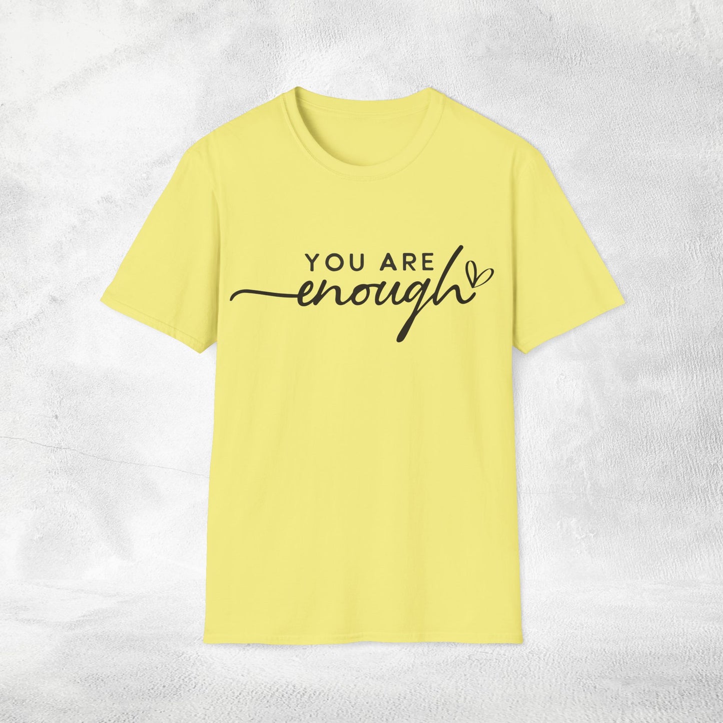 Women's Slogan T-shirt you are enough