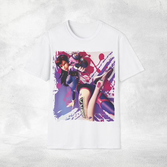 Unisex gaming shirt Overwatch Dva