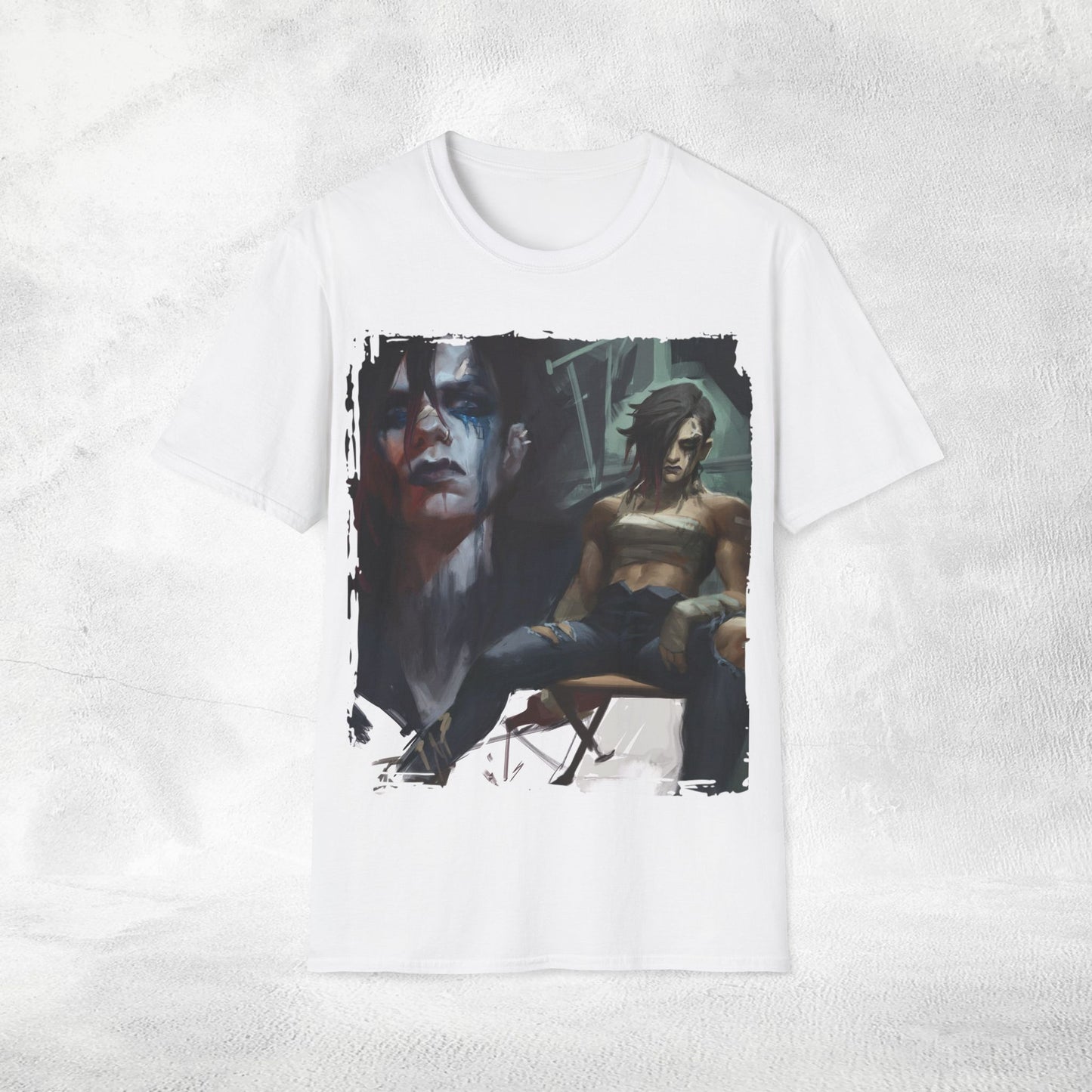 Unisex Gaming shirt Arcane Series LOL Vi