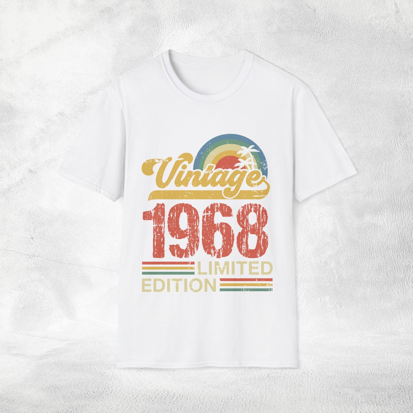 Unisex year of birth shirt 1968
