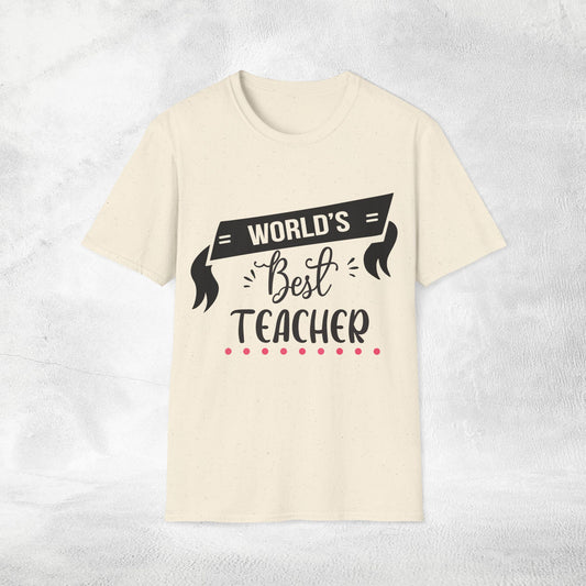 teacher shirt world's best teacher