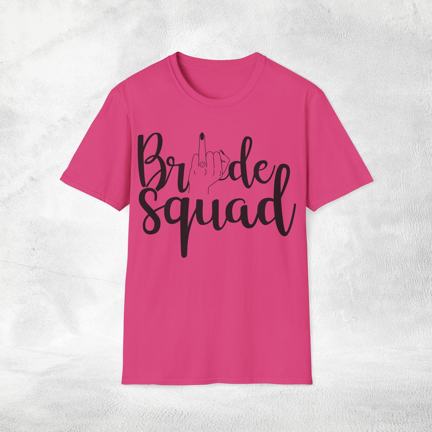 Women T-Shirt bride squad bachelorette party