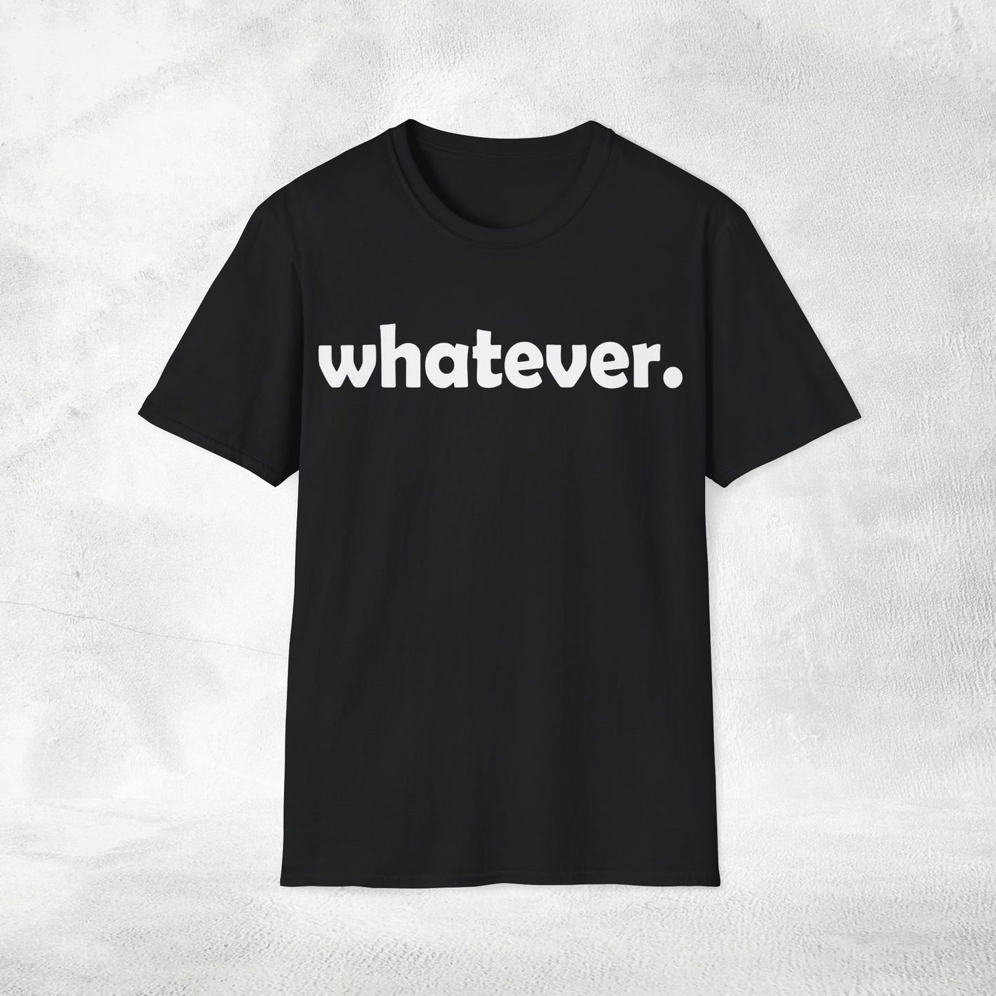 Women's Slogan T-shirt whatever