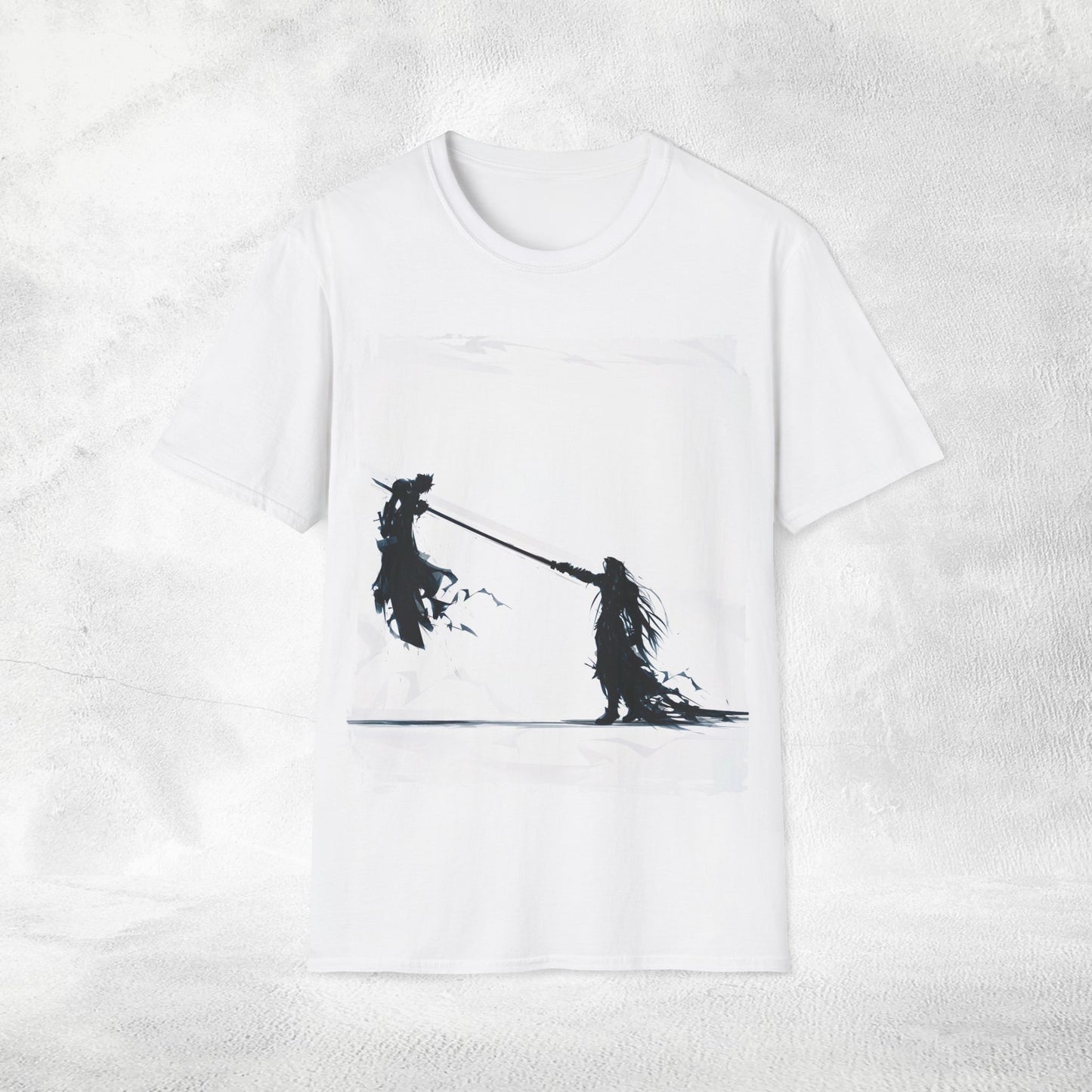 Unisex gaming shirt FF7 Cloud and Sephiroth